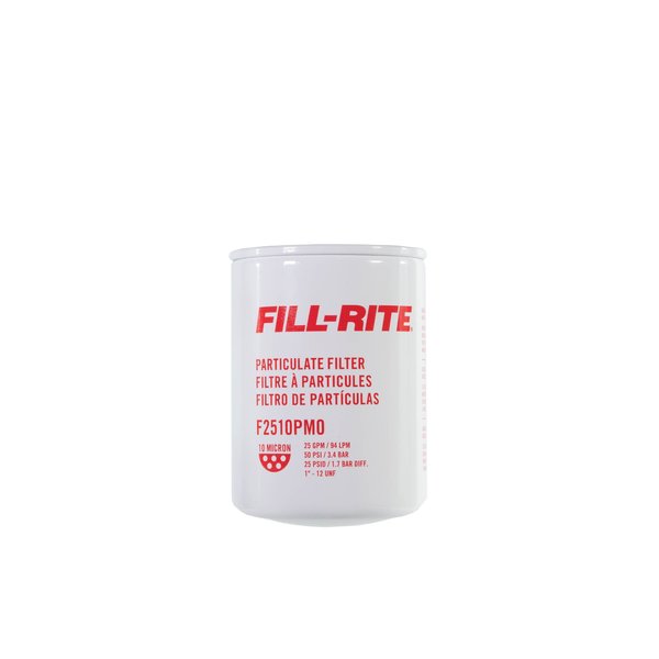 Fill-Rite Co 25 Gpm Particulate Filter F2510PM0